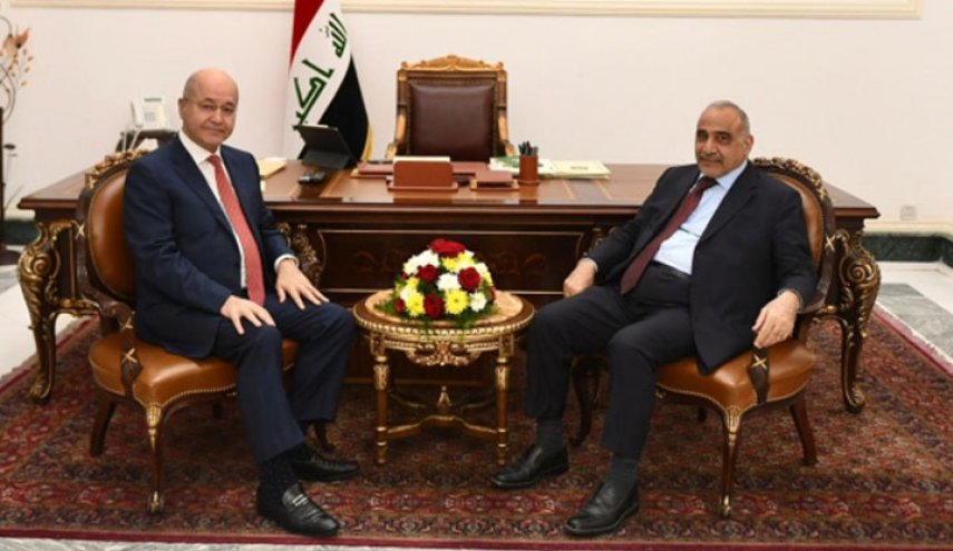 صالح وعبد المهدي يشددان على معالجة الإشكاليات

