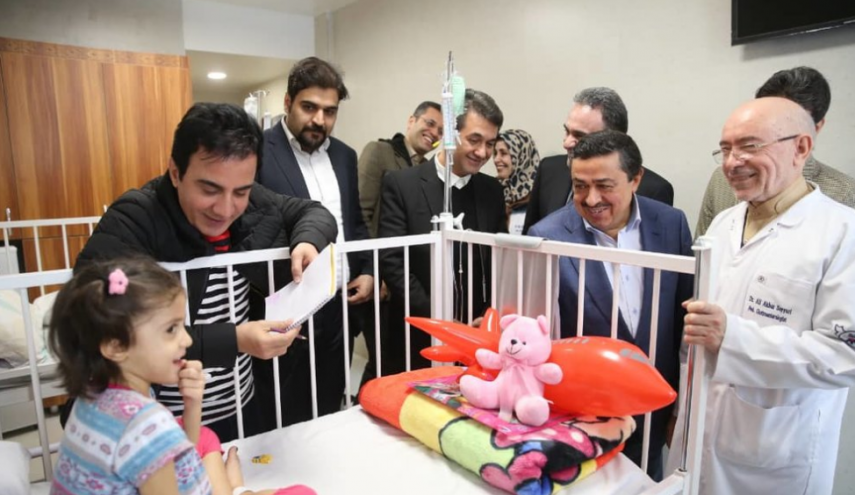 بالصور..افتتاح قسم الكبد والتغذية بمستشفى 