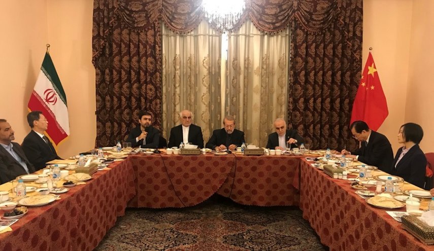 لاريجاني: العلاقات بين إيران والصين لا يمكن زعزعتها