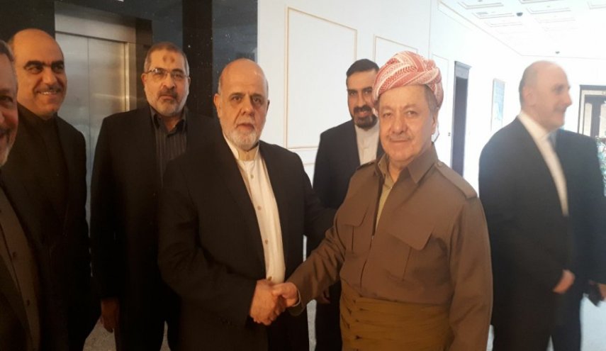 موضوعات هامة يبحثها السفير مسجدي خلال لقائه بارزاني
