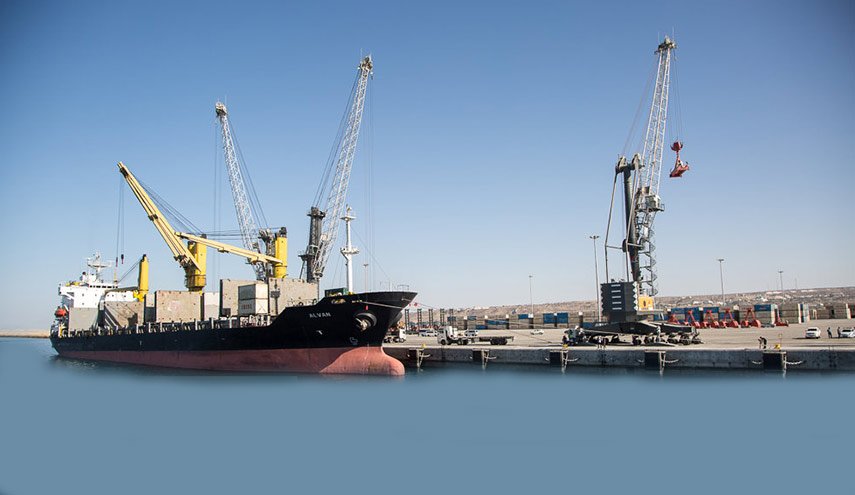 افغانستان ترسل اول شحنة بضائع الى الهند عبر ميناء جابهار الايراني