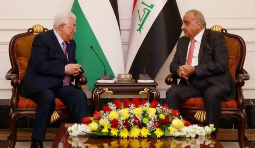 عباس من بغداد: أمريكا أثبتت عدم حياديتها في قضية فلسطين