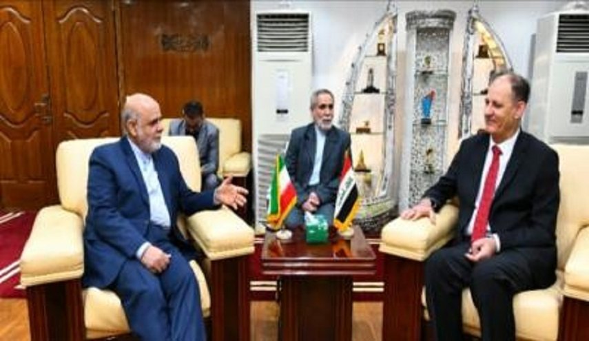 وزير الثقافة العراقي يستقبل السفير الايراني في بغداد 