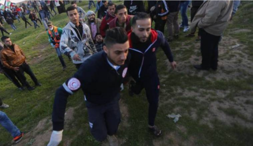 شهيد وعشرات الاصابات برصاص الاحتلال شرق غزة