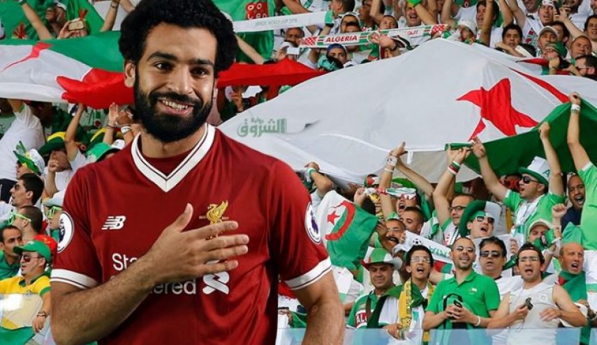 شاهد.. محمد صلاح في احتجاجات الجزائر!