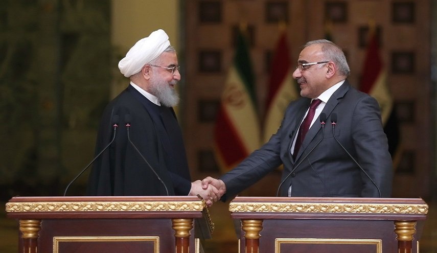 ایران والعراق یعلنان فی بیان مشترك إلغاء رسوم التأشیرات بین البلدین
