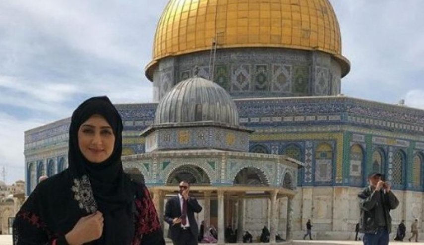 ممثلة بحرينية تثير غضبا عارما باعتبارها الأقصى 