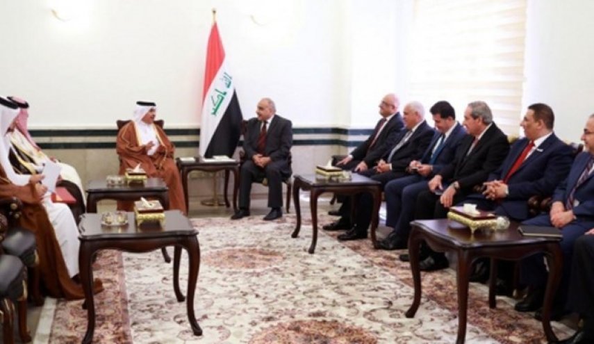 دیدار وزیر بازرگانی قطر با نخست‌وزیر عراق
