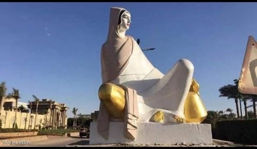 فضيحة ثقافية.. تمثال 'مشوّه' يثير الاستياء في مصر