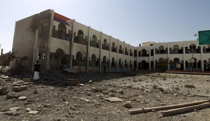 العدوان على اليمن دمر 3526 مدرسة ومنشأة تعليمية