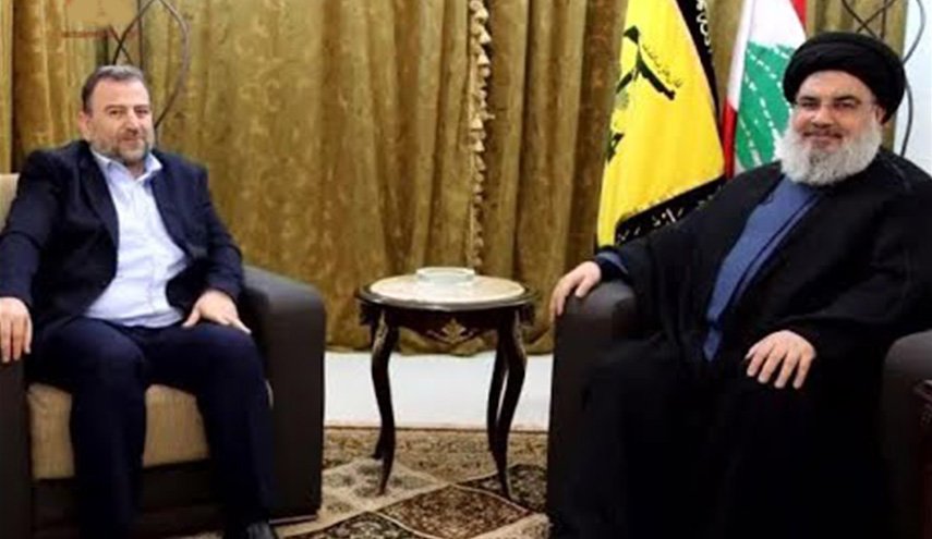 السيد نصر الله يستقبل وفدا من حماس ويبحثان الاوضاع في غزة والمنطقة