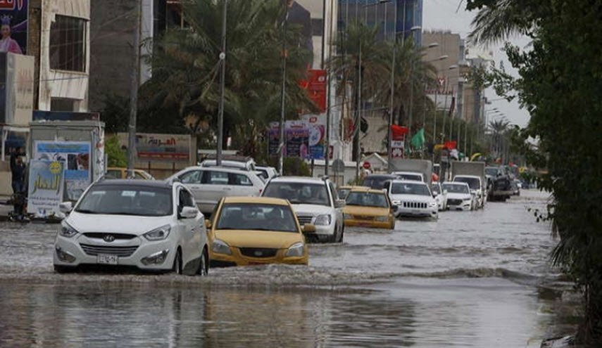 العراق.. توقعات الامطار اليوم الأربعاء والأيام المقبلة ​
