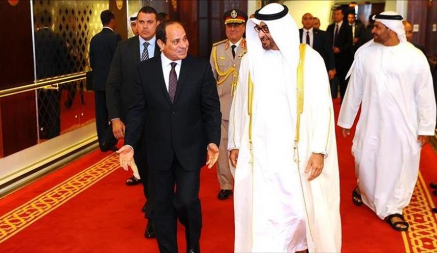 السيسي يستقبل ولي عهد أبوظبي في الإسكندرية
