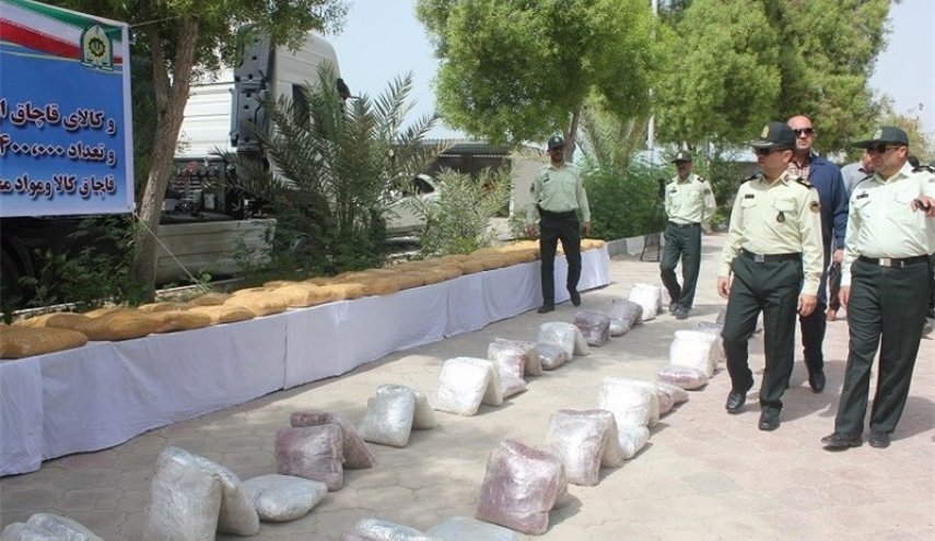السلطات الإيرانية تضبط 21 طنا من المخدارت جنوبي البلاد