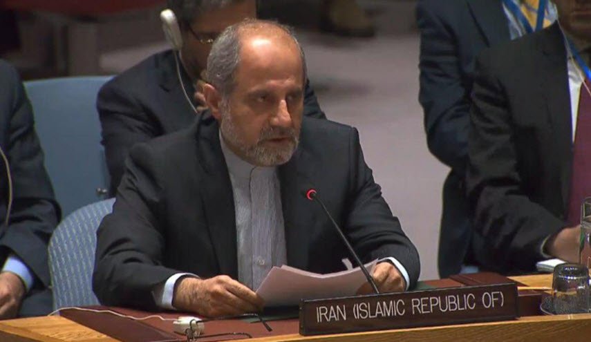 مندوب ایران الاممي: الاحتلال متحالف مع الارهابيين