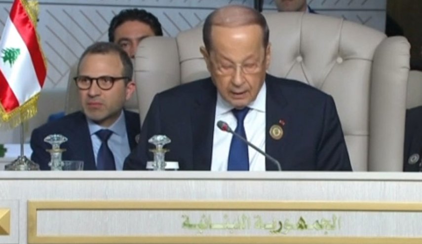 عون يعتبر قرار ترامب حول الجولان تهديدا للبنان