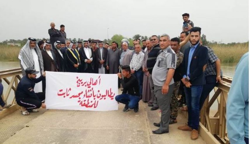 تظاهرة على ضفاف نهر دجلة: نريد حلا وبديلا