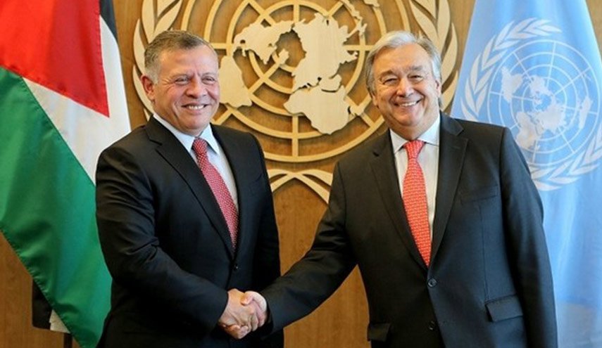 ملك الاردن یتحدث عن القدس وسوريا والجولان 