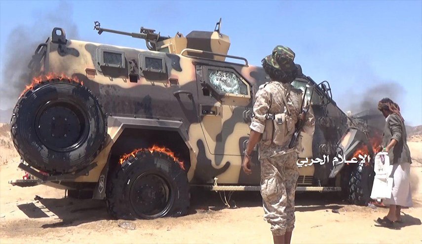 شاهد بالصور والفيديو خسائر مرتزقة السعودية في الأجاشر