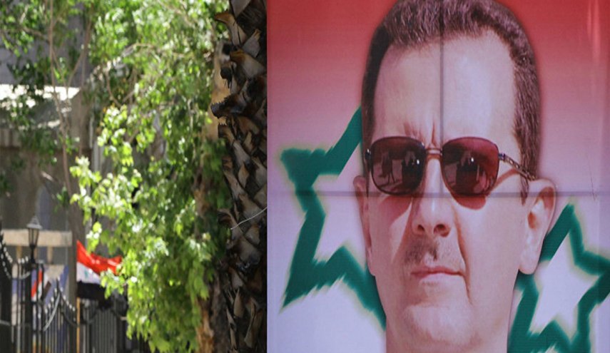 شاهد.. الأسد بين أنصاره وسط بيروت

