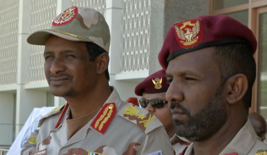 تعيين 'حميدتي' نائبا لرئيس المجلس العسكري الانتقالي بالسودان