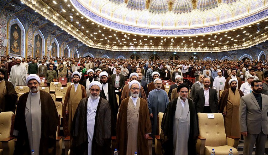 حفل ختام مسابقة القرآن الدولية لطلبة العلوم الدينية في إیران
