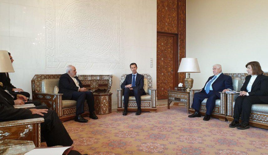 وزير الخارجية الايراني يلتقي الرئيس الاسد