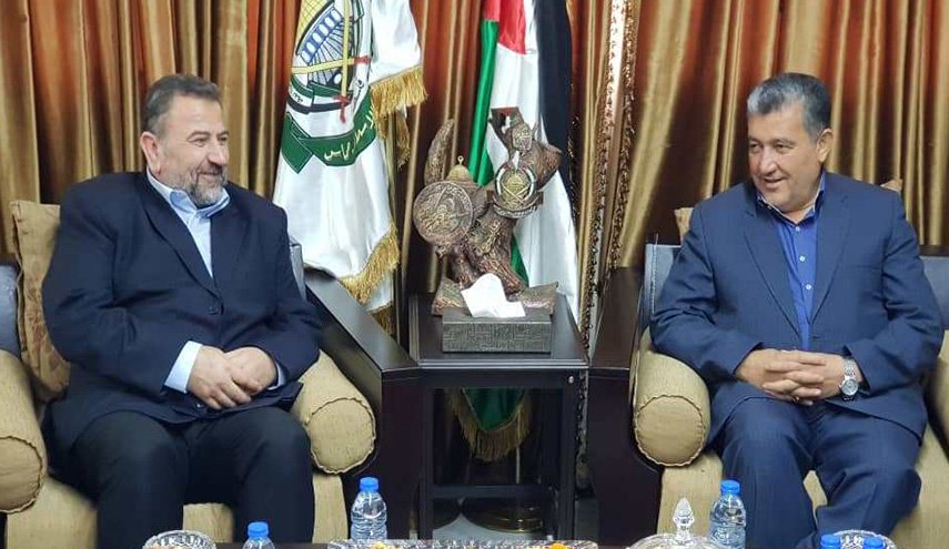 صالح العاروري: الدعم الايراني يشد ازر المقاومة