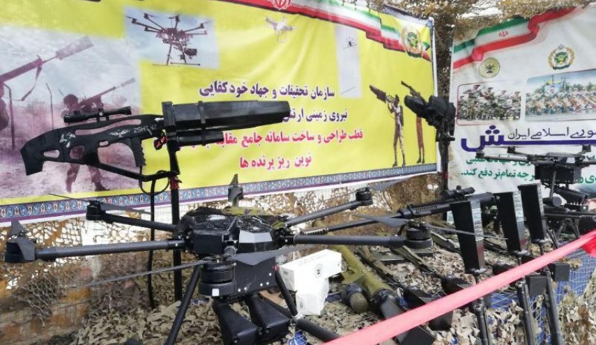 ازاحة الستار عن 6 انجازات دفاعية جديدة للجيش الايراني