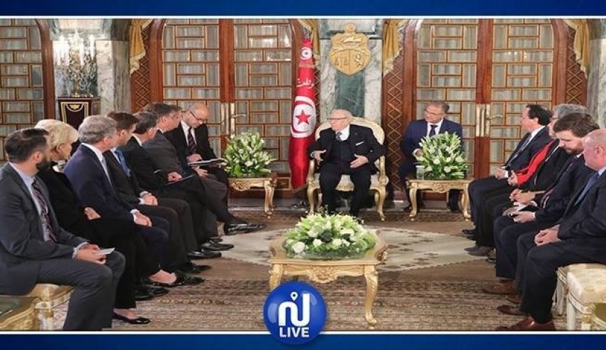  لقاء السبسي والكونغرس يدور حول الأوضاع الليبية