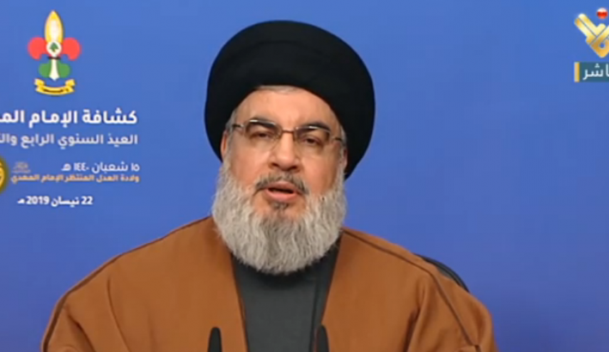 السيدنصرالله يعلق على موضوع الحرب الاسرائيلية على لبنان 