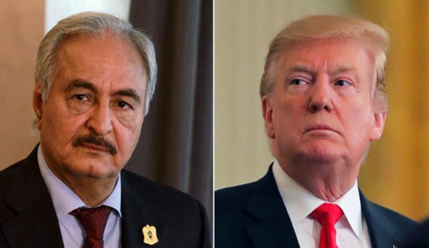 مستشار الرئيس الأمريكي يتهرب من حديث دعم ترامب لحفتر