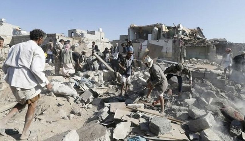 جريمة بشعة للعدوان السعودي واستشهاد اطفال ونساء في الضالع