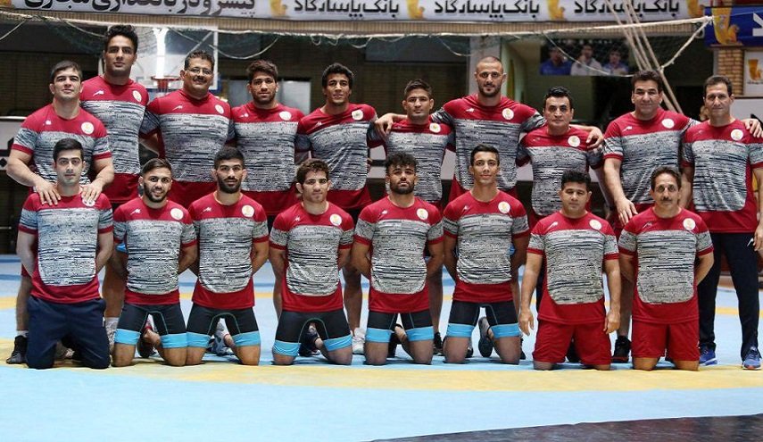 ذهبية رابعة لإيران في بطولة آسيا للمصارعة الرومانية