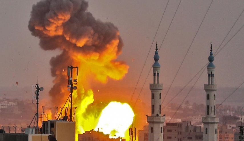 شهداء فلسطينيين بقصف اسرائيلي لموقع للمقامة في غزة
