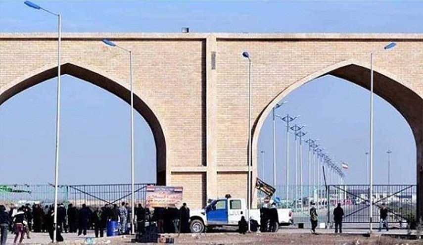 منفذ الشيب العراقي يستأنف الحركة التجارية مع ايران