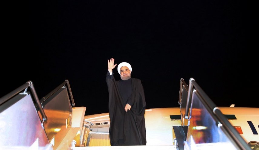 روحانی آذربایجان غربی را به مقصد تهران ترک کرد
