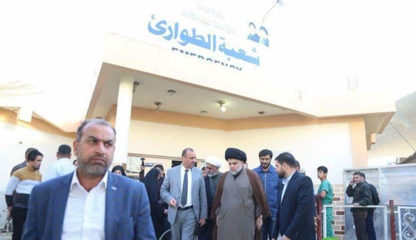 الصدر يؤكد إنه ضد أي اعتداء والمظاهر العسكرية لاتمثله