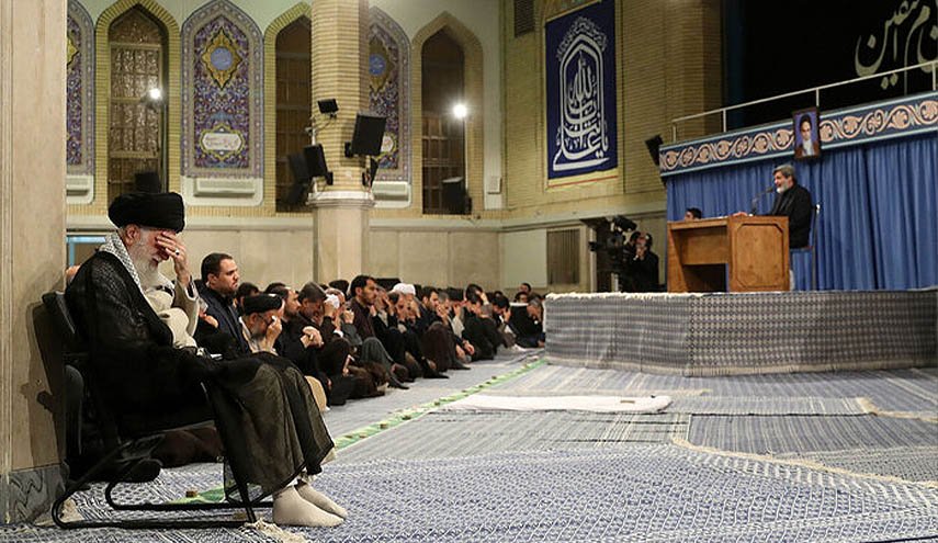 قائد الثورة ومراسم عزاء بذكرى استشهاد الامام علي (ع)