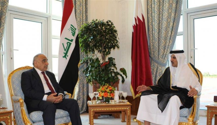 عبد المهدي يلتقي امير قطر لبحث هذه الملفات..