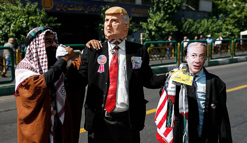 بالصور.. الايرانيون يشاركون في ميليونية يوم القدس (1)