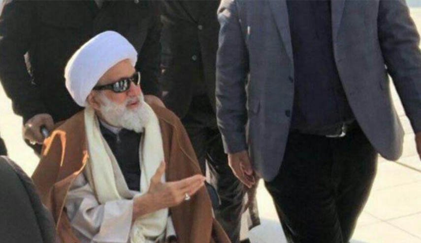 آية الله قاسم يشارك في مسيرة يوم القدس العالمي 