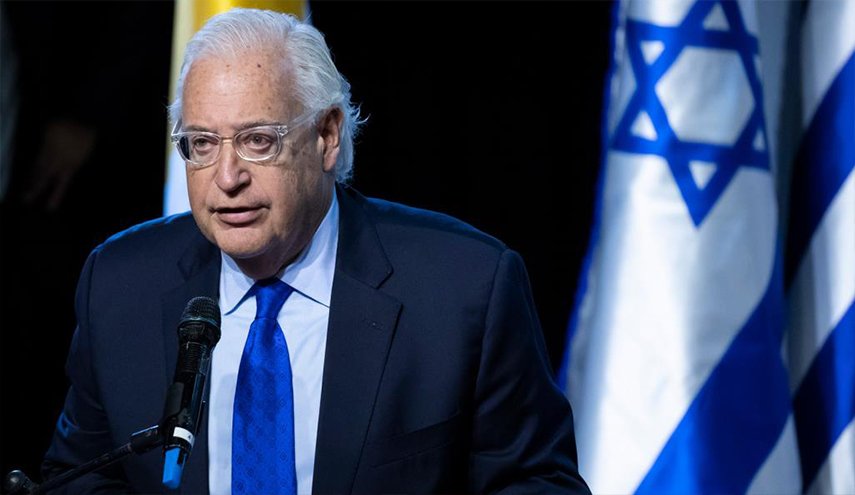 تصريحات سفير أميركا بتل أبيب تغضب الفلسطينيين 