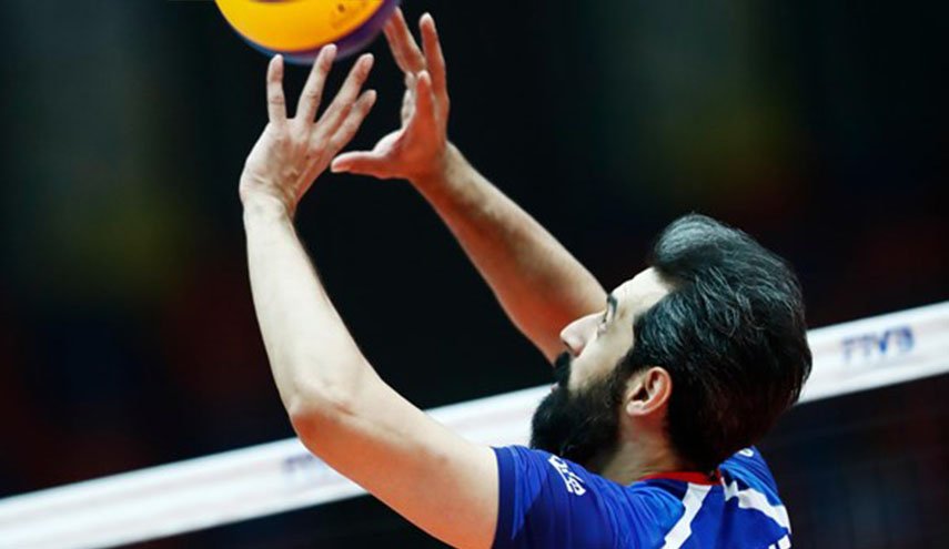 قائد منتخب ايران أفضل صانع العاب بدوري الامم للطائرة 2019

