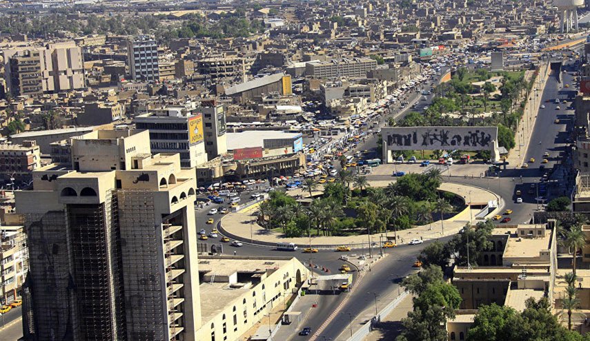 سقوط قذيفة هاون بمنطقة الكرادة في بغداد