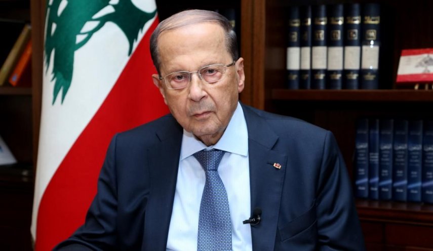 ميشال عون تلقى رسالة من محمود عباس