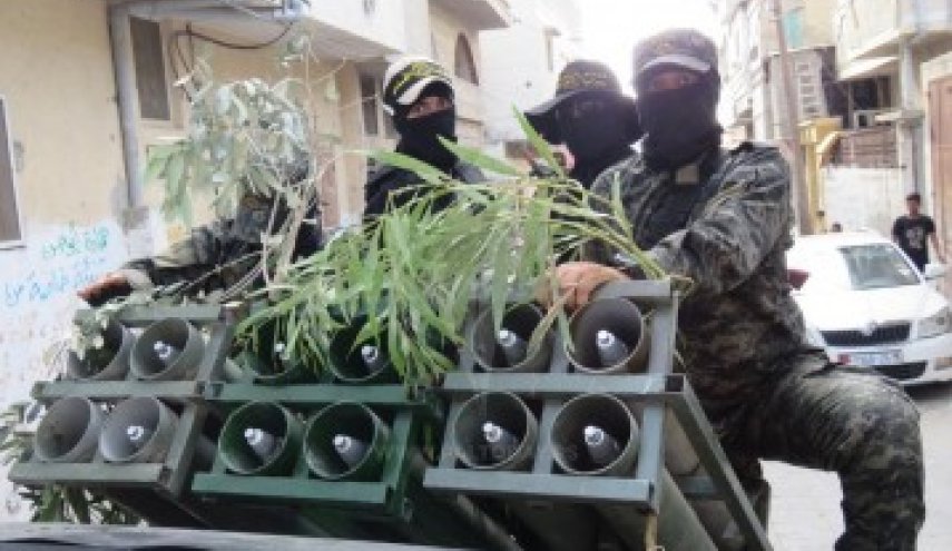 شاهد: مسير عسكري لسرايا القدس بلواء غزة كتيبة التفاح والدرج
