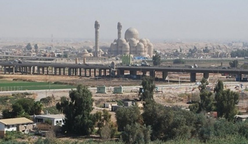 بالصور.. منصة اطلاق صاروخ استهدف أميركيين بالموصل