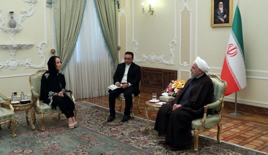 روحاني: البلطجية الامريكية مصدر معظم المشاكل في العالم