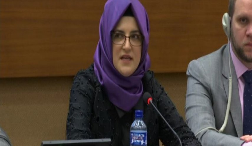 خطيبة خاشقجي تخرج عن صمتها وتطالب بتدويل قضية خطيبها